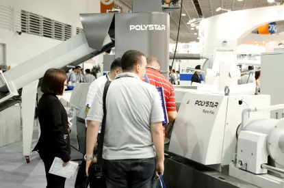 clean film plastic recycling system  in Taipei 2014